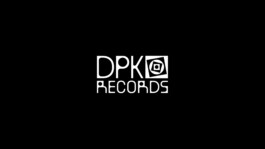 DPK Records logo inspired by records and tape reels, Bogotá music studio 