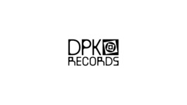 DPK Records logo inspired by records and tape reels, Bogotá music studio 
